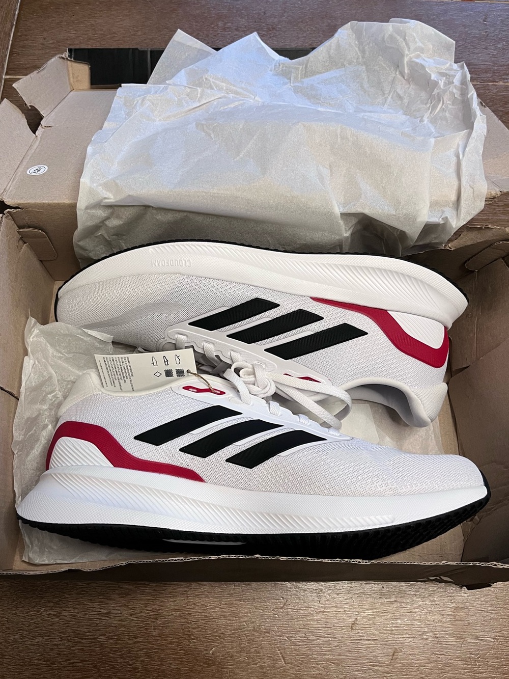 Adidas Men’s Runfalcon 5 Running Shoes Size 12